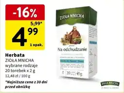 Intermarche Herbata ZIOŁA MNICHA oferta