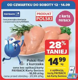Carrefour Polski filet z kurczaka oferta