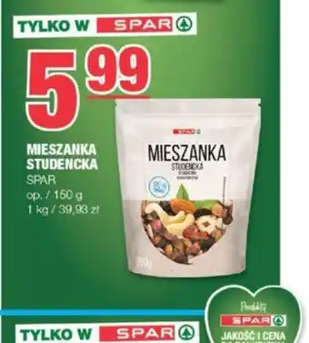 EuroSPAR Mieszanka studencka Spar oferta