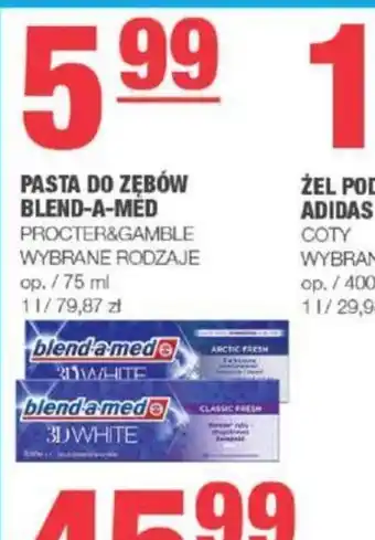 EuroSPAR Pasta do zębów Blend-a-med oferta
