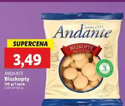 Lidl Biszkopty Andante oferta
