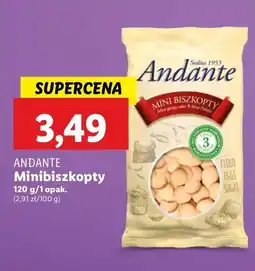 Lidl Biszkopty mini Andante oferta