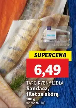 Lidl Sandacz filet Targ Rybny Lidla oferta