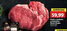 Lidl Stek z rostbefu Black Angus oferta