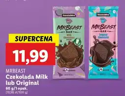 Lidl Czekolada original Mr Beast oferta