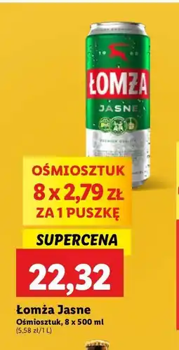 Lidl Piwo Łomża Jasne (Dawniej Export) oferta
