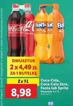 Lidl Napój pomarańczowy Fanta oferta