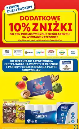 Lidl Płatki choco muszelki Crownfield oferta