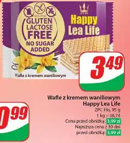 Dino Wafle waniliowe Happy Fit oferta