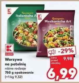 Kaufland Warzywa na patelnię meksykańskie K-Classic oferta