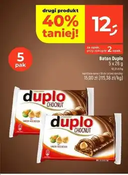 Dealz Wafel z nadzieniem orzechowym w czekoladzie Ferrero Duplo oferta