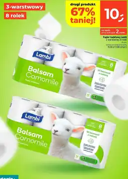 Dealz Papier toaletowy balsam camomille Lambi oferta