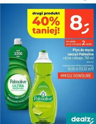 Dealz Płyn do naczyń limonenfrisch Palmolive Dish Soap oferta