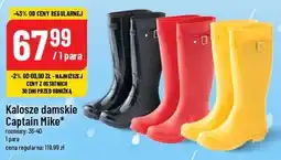 Polomarket Kalosze damskie Captain Mike oferta