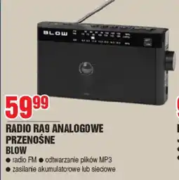 E.Leclerc Radio ra9 analogowe przenośne blow oferta