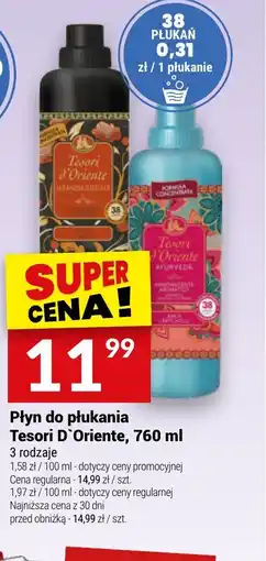 Płyn do płukania Tesori D’Oriente