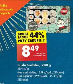 Biedronka Sushi sushiko Sushi 4you oferta