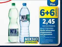 Lidl Woda niegazowana Nałęczowianka oferta