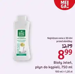Rossmann Płyn do kąpieli Biały Jeleń oferta