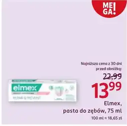 Rossmann Pasta do zębów Elmex oferta