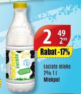 API MARKET Łaciate mleko 2% 1l oferta