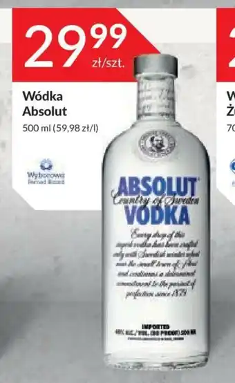 Stokrotka Wódka Absolut 500ml oferta