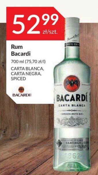 Stokrotka Rum Bacardi 700ml oferta