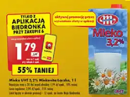 Biedronka Mleko UHT 3,2% Mlekovita oferta