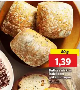 Lidl Bułka z niskim indeksem glikemicznym oferta