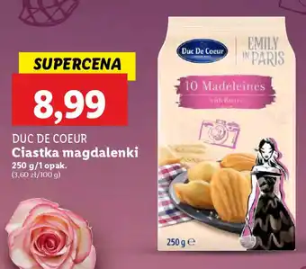 Lidl Duc De Coeur Ciastka magdalenki oferta