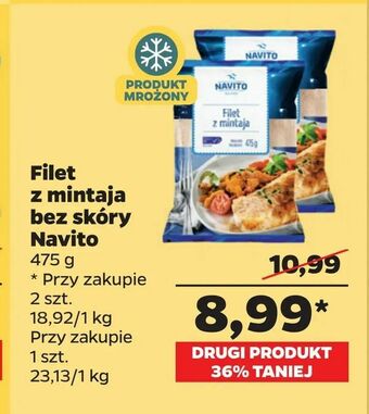 Netto Filet z mintaja bez skóry Navito oferta