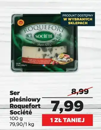 Netto Ser pleśniowy Roquefort Société oferta