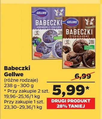 Netto Babeczki Gellwe oferta