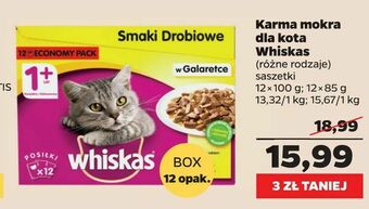 Netto Karma mokra dla kota Whiskas oferta