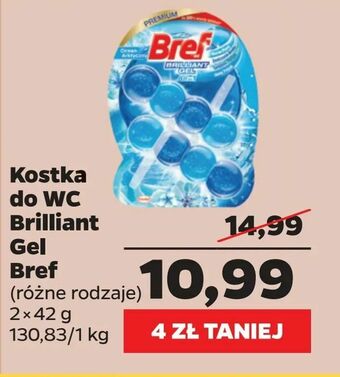 Netto Kostka do WC Brilliant Gel Bref oferta