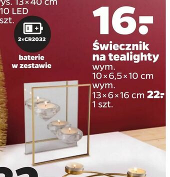 Świecznik na tealighty