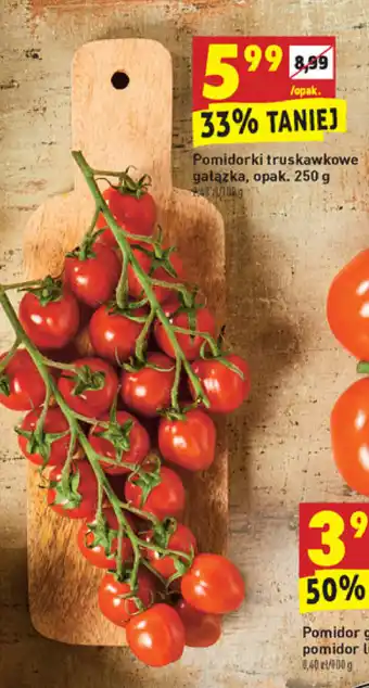 Biedronka Pomidory truskawkowe 250g oferta