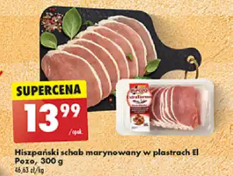 Biedronka Hiszpański schab marynowany w plastrach El Pozo oferta