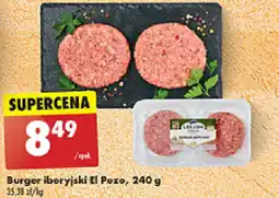 Biedronka Burger iberyjski El Pozo oferta