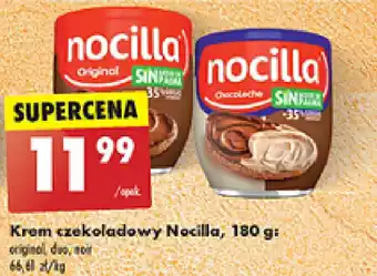 Biedronka Krem czekoladowy Nocilla oferta