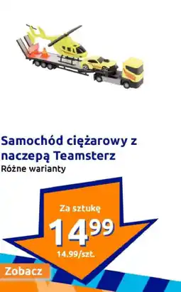 Action Samochód ciężarowy z naczepą Teamsterz oferta