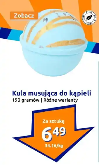 Action Kula musująca do kąpieli oferta