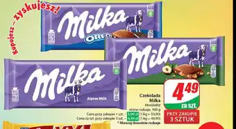 Dino Czekolada alpine milk Milka oferta