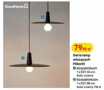 Castorama Seria lamp wiszących Hibonit oferta