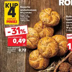 Kaufland Kajzerka wielozbożowa oferta