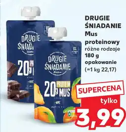Kaufland DRUGIE ŚNIADANIE Mus proteinowy oferta