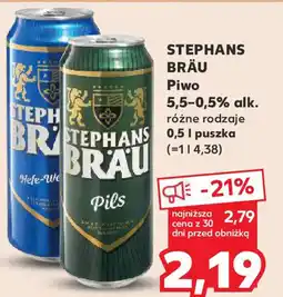 Kaufland STEPHANS BRÄU Piwo oferta