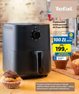 Lidl Tefal Frytkownica beztłuszczowa Air Fryer EY1308 oferta