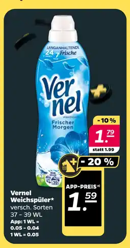 Netto Vernel Weichspüler oferta