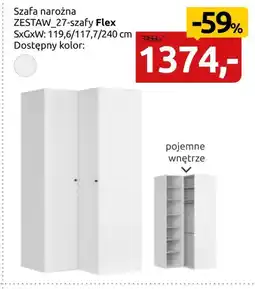 Black Red White Szafa narożna oferta
